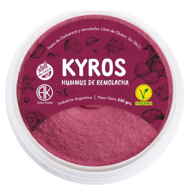 Hummus Remolacha Kyros