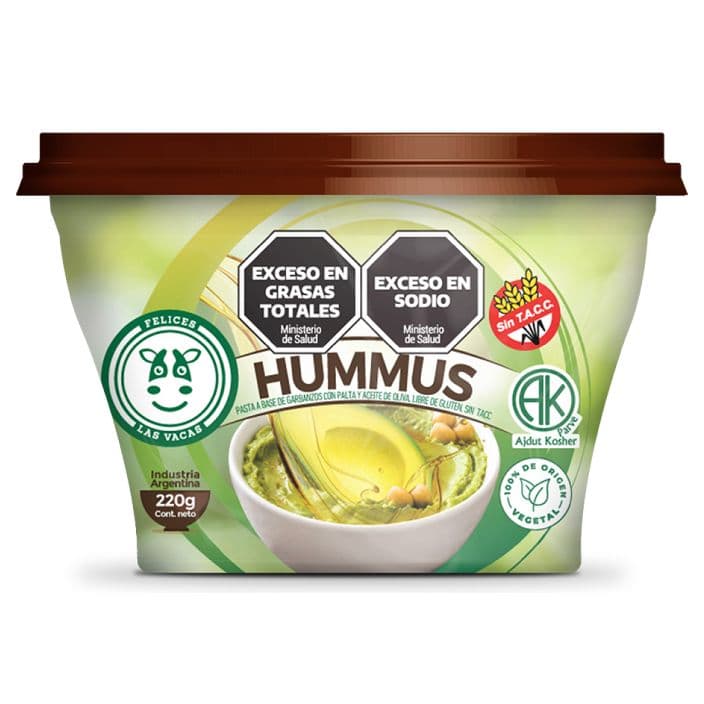 Hummus - Garbanzo, palta y oliva