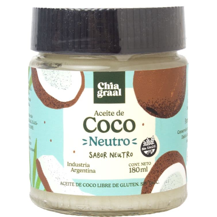 Aceite de Coco Neutro Chia Graal