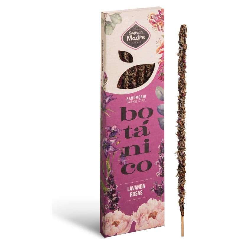 Sahumerio Botánico - Lavanda y Rosas