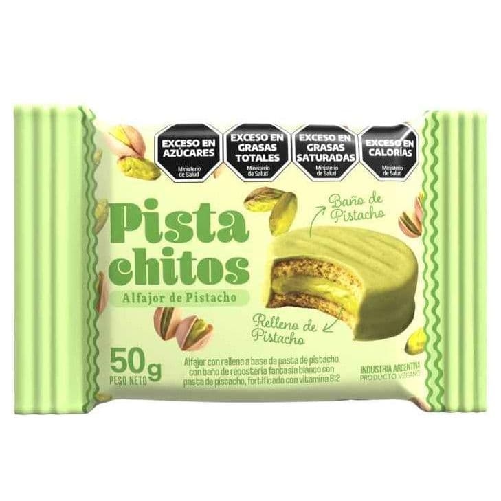 Alfajor bañado - Pistacho
