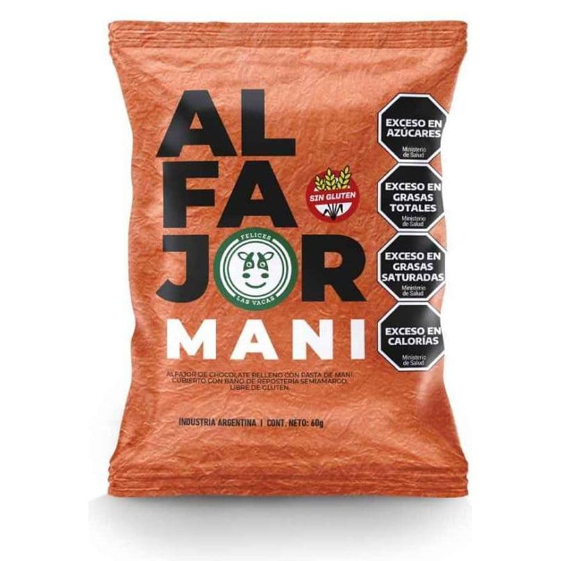 Alfajor - Maní y chocolate