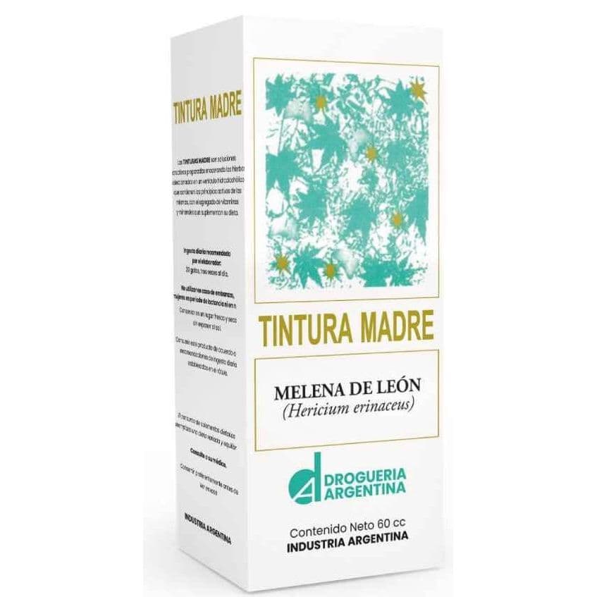 Tintura madre Melena de leon + vitamina B9 Droguería Argentina