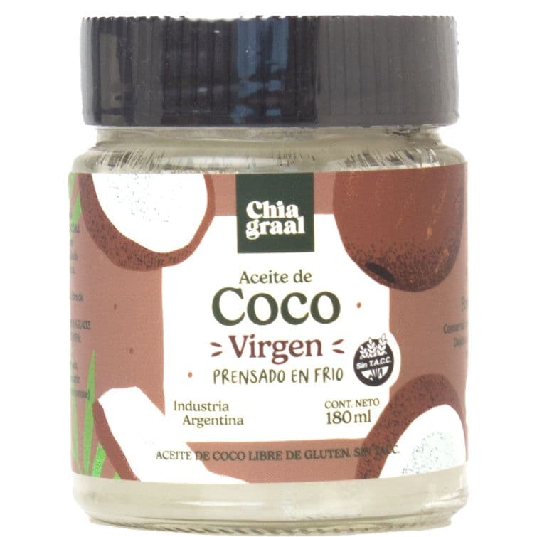 Aceite de Coco Virgen Chia Graal